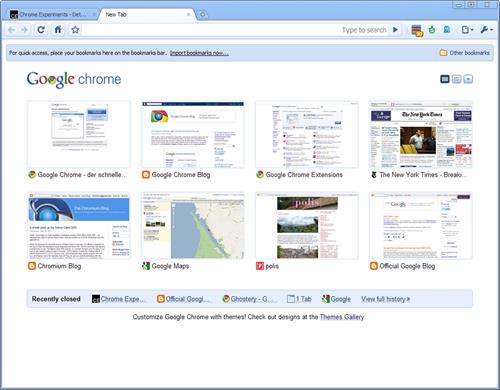 Скриншот программы Google Chrome для windows 10 64 bit